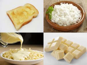Μεσογειακή διατροφή και Όραση-Άσπρα τρόφιμα